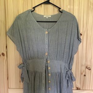 Button Summer Dress